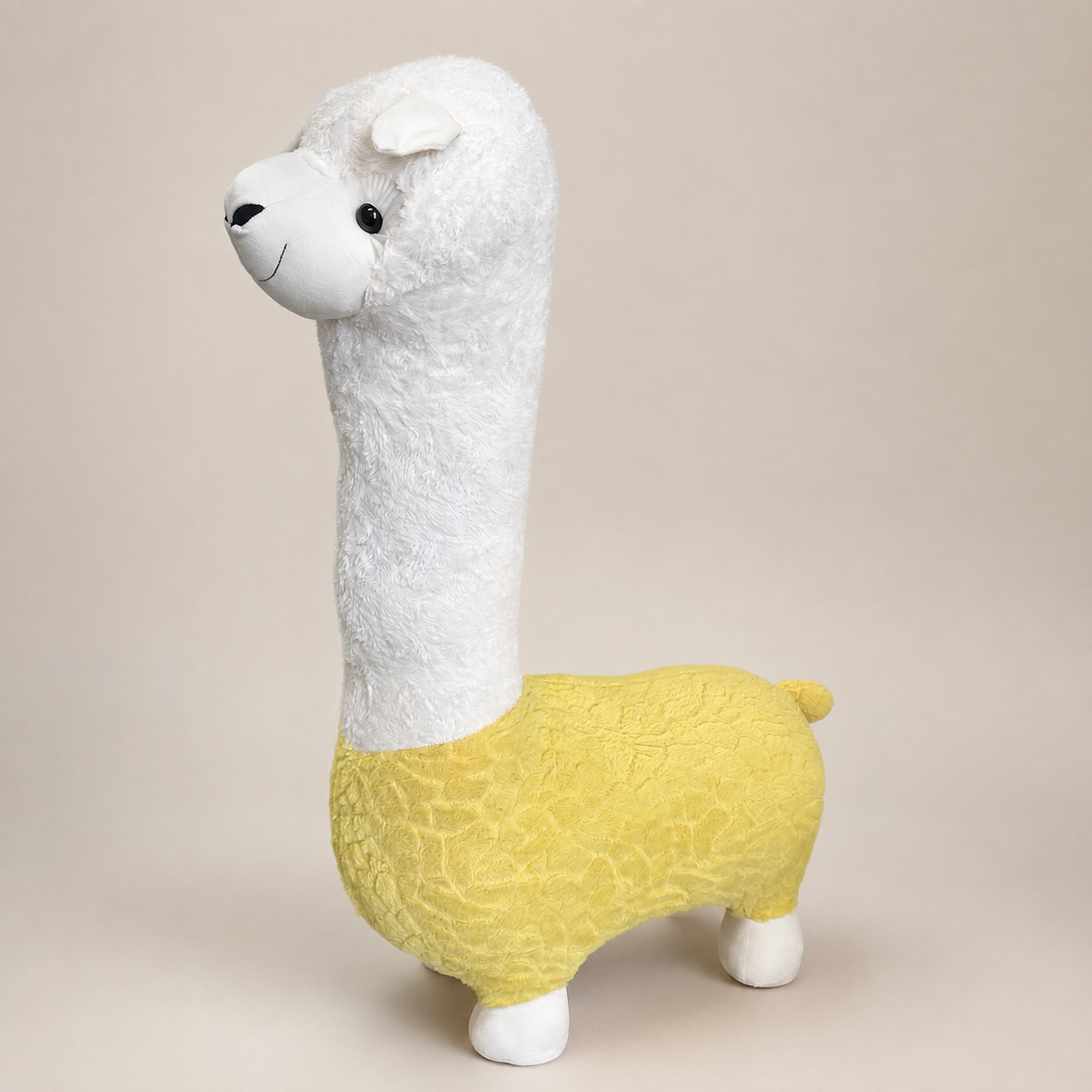 Sculptural Alpaca Stool