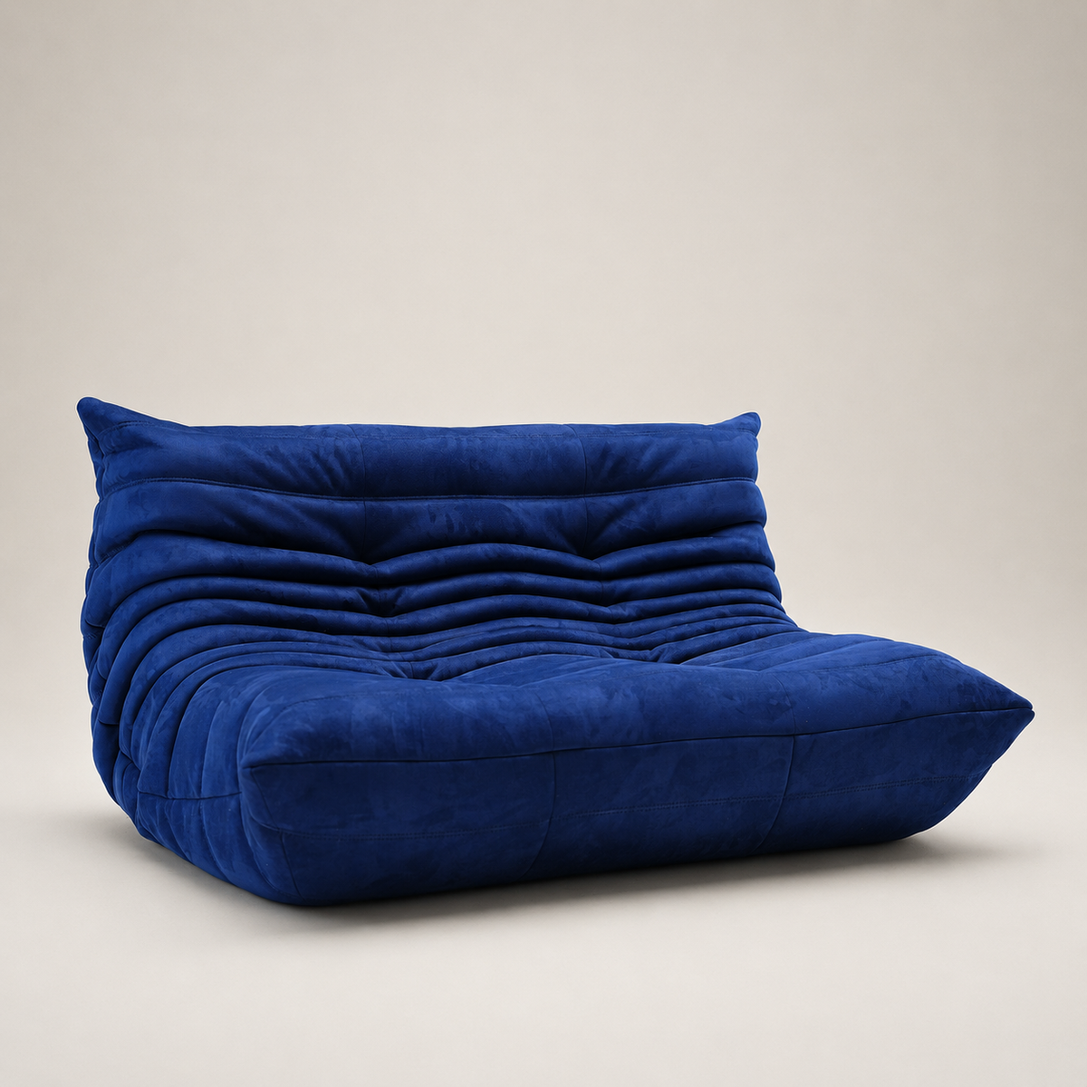 Faux Suede Upholstered 2 Seater Sofa