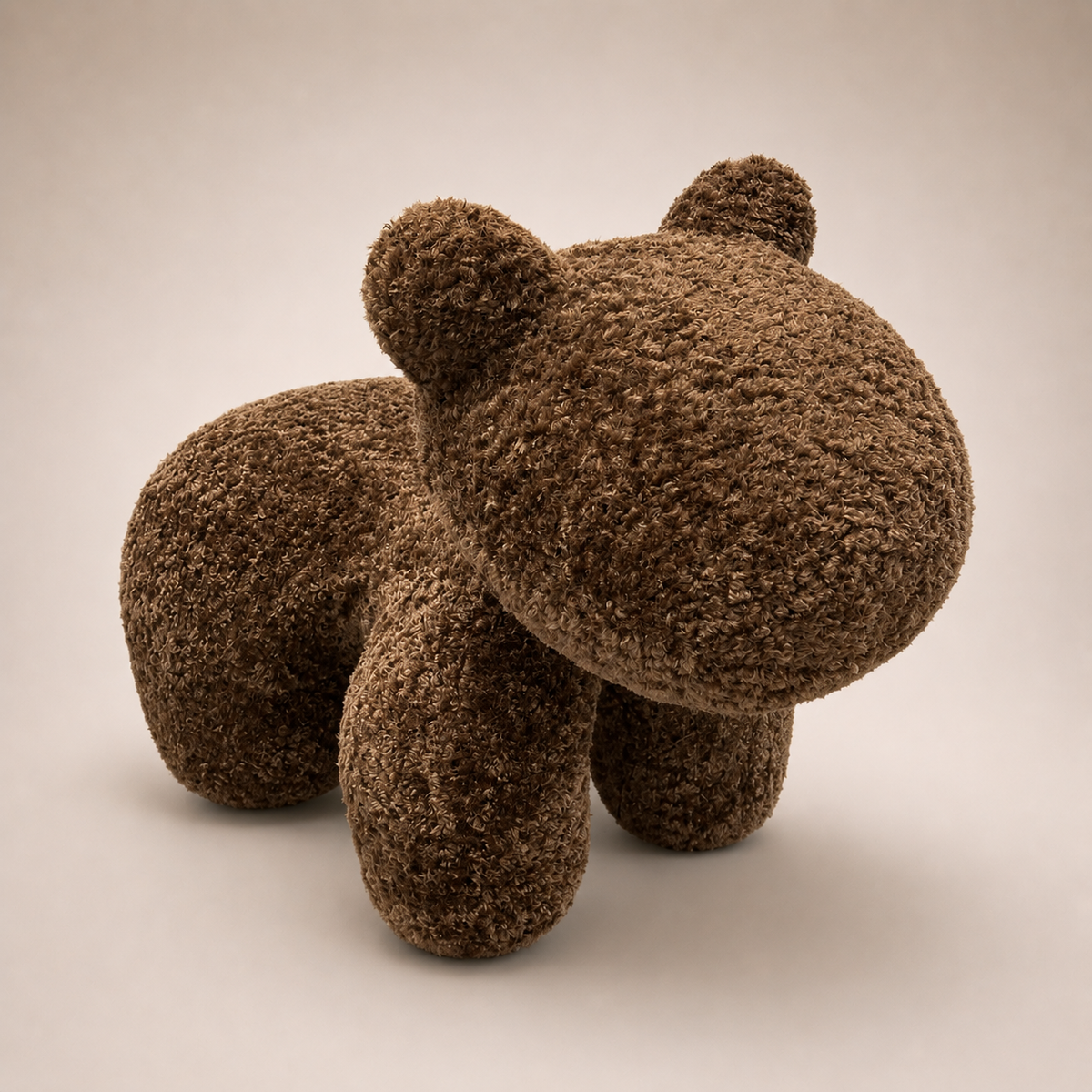Sculptural Horse Stool