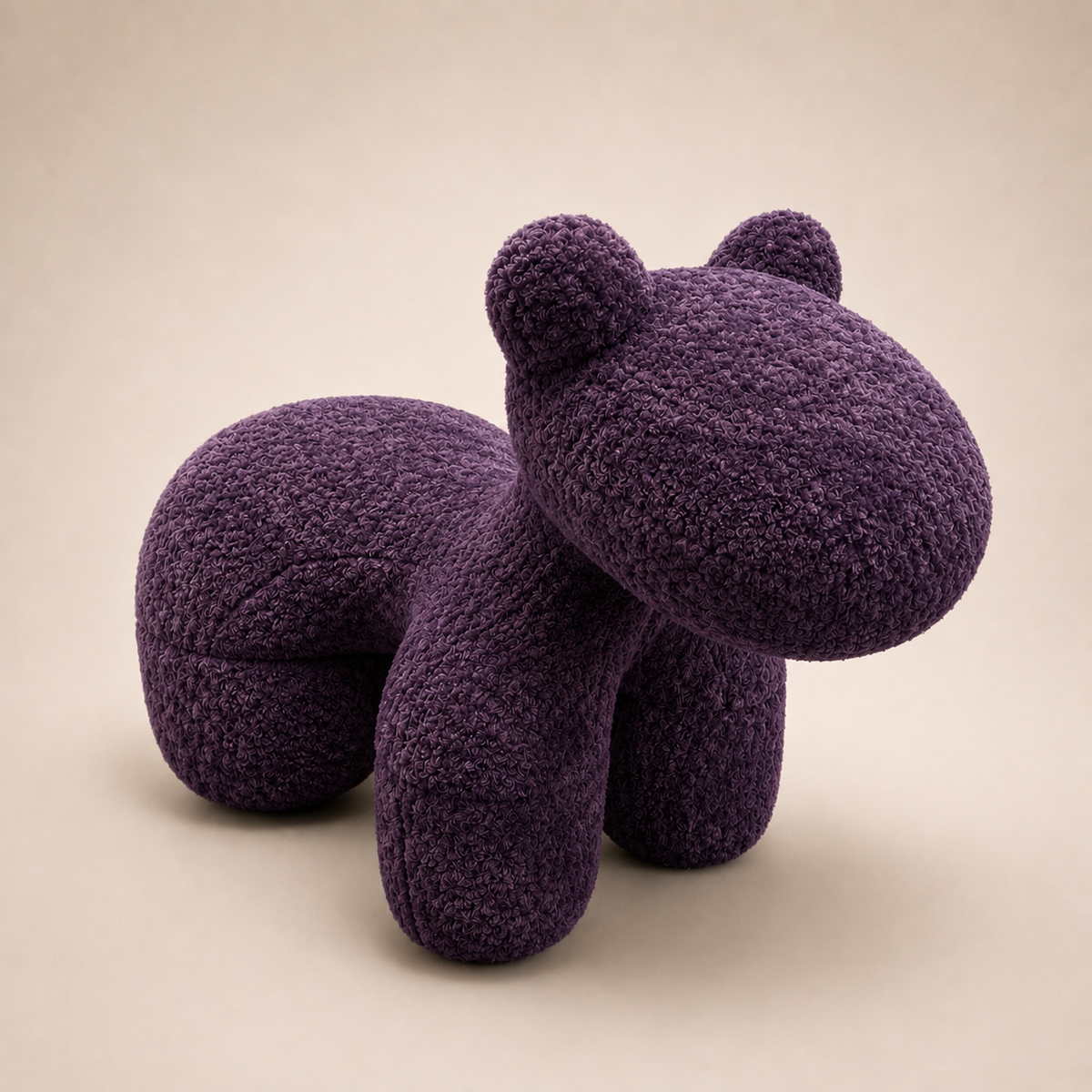 Sculptural Horse Stool