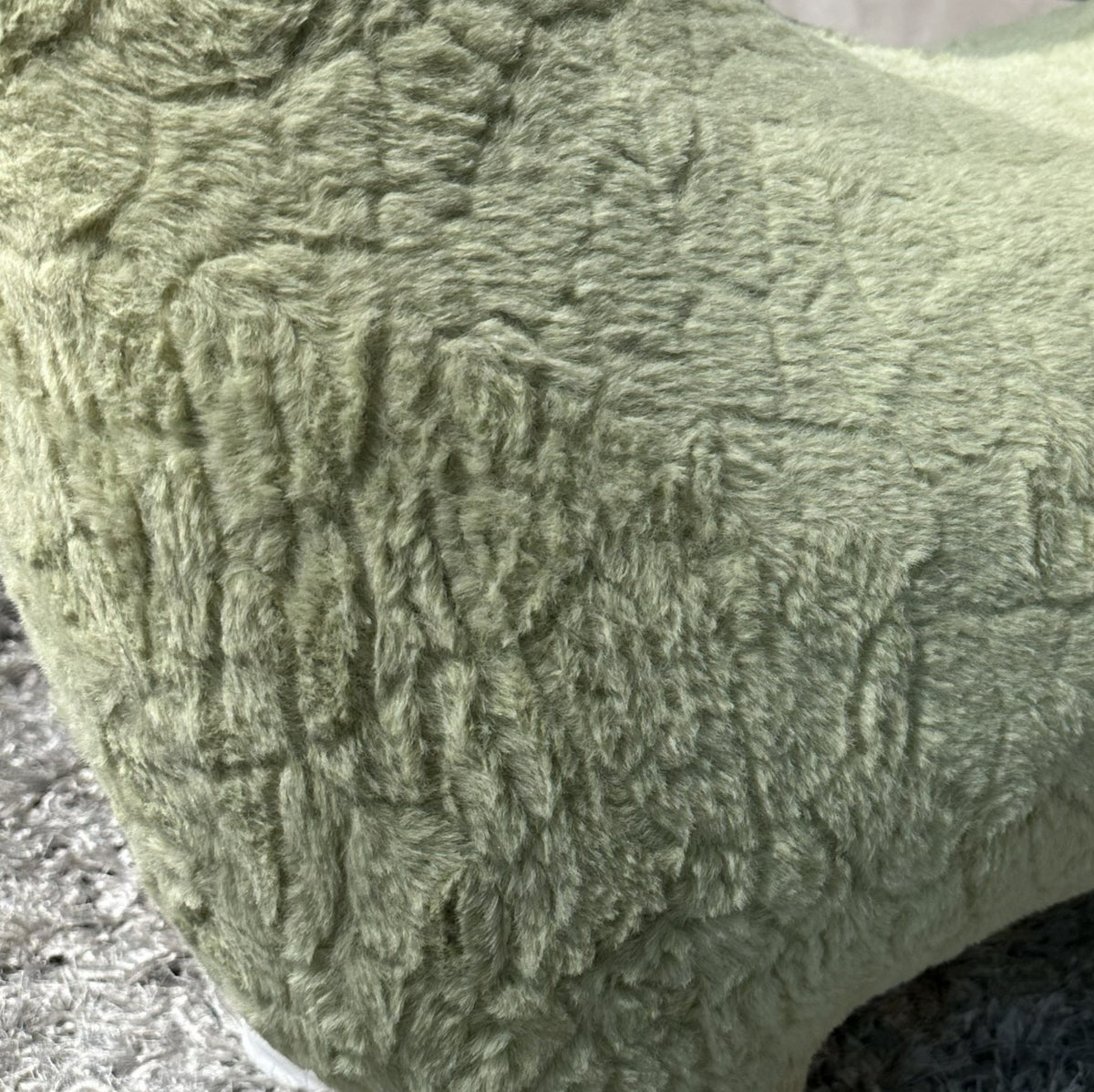 Sculptural Alpaca Stool