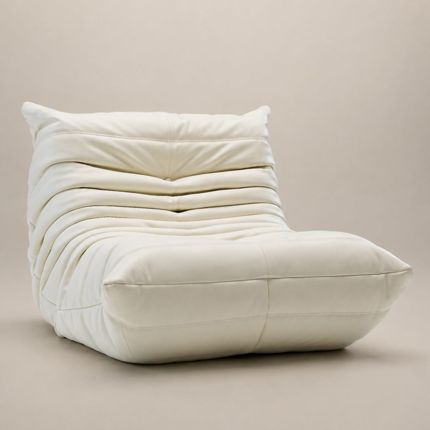 Faux Leather Upholstered Lounge Chair