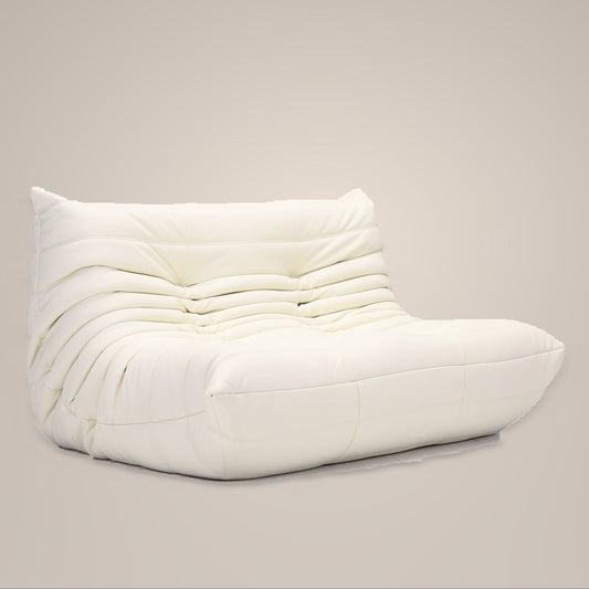 Faux Leather Upholstered 2 Seater Sofa
