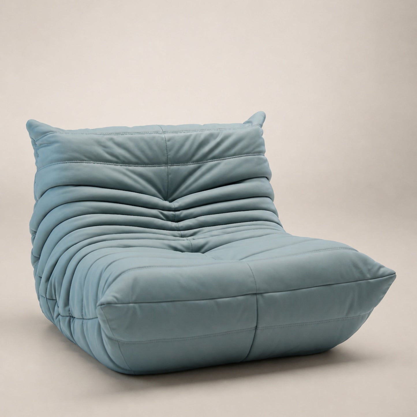 Faux Leather Upholstered Lounge Chair
