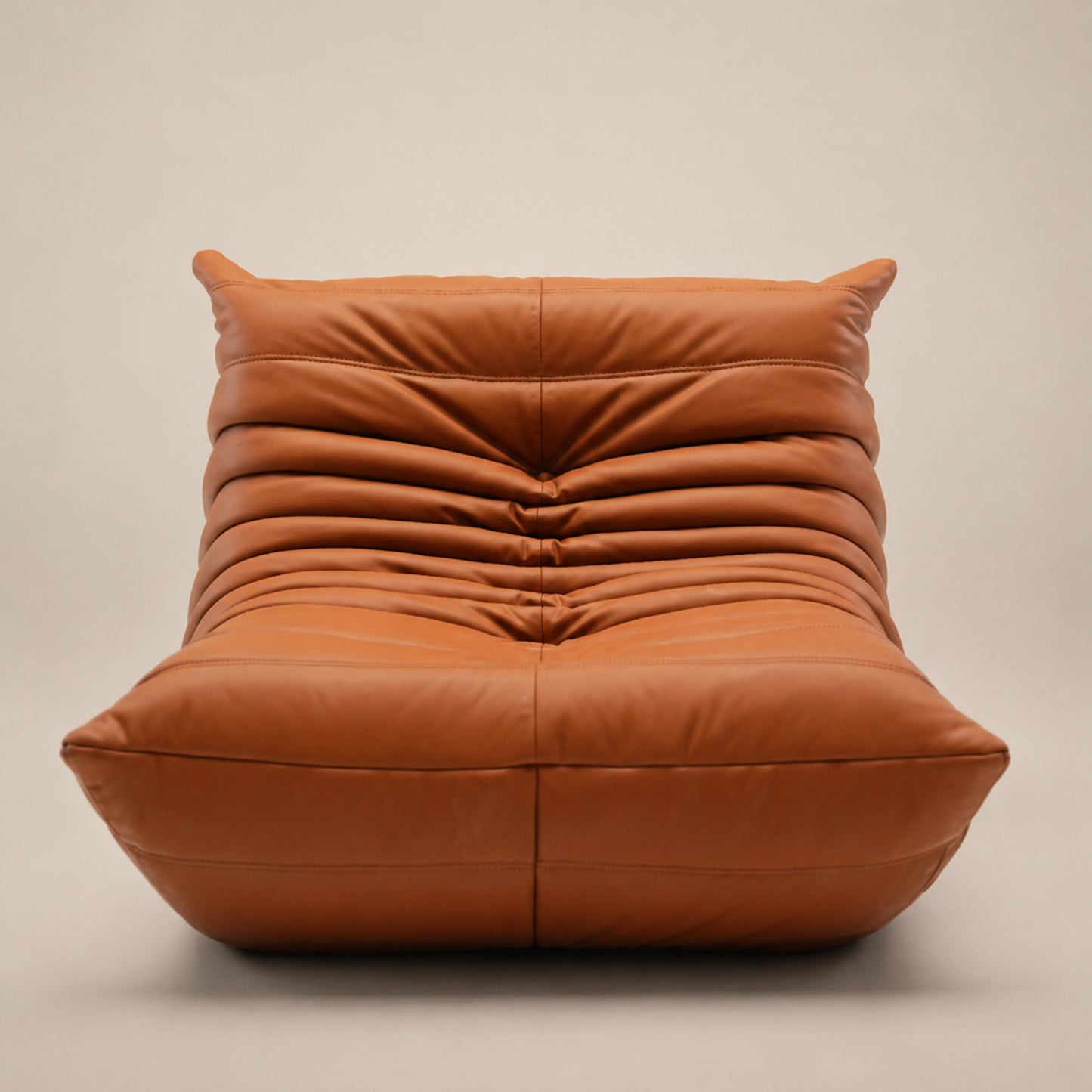 Faux Leather Upholstered Lounge Chair