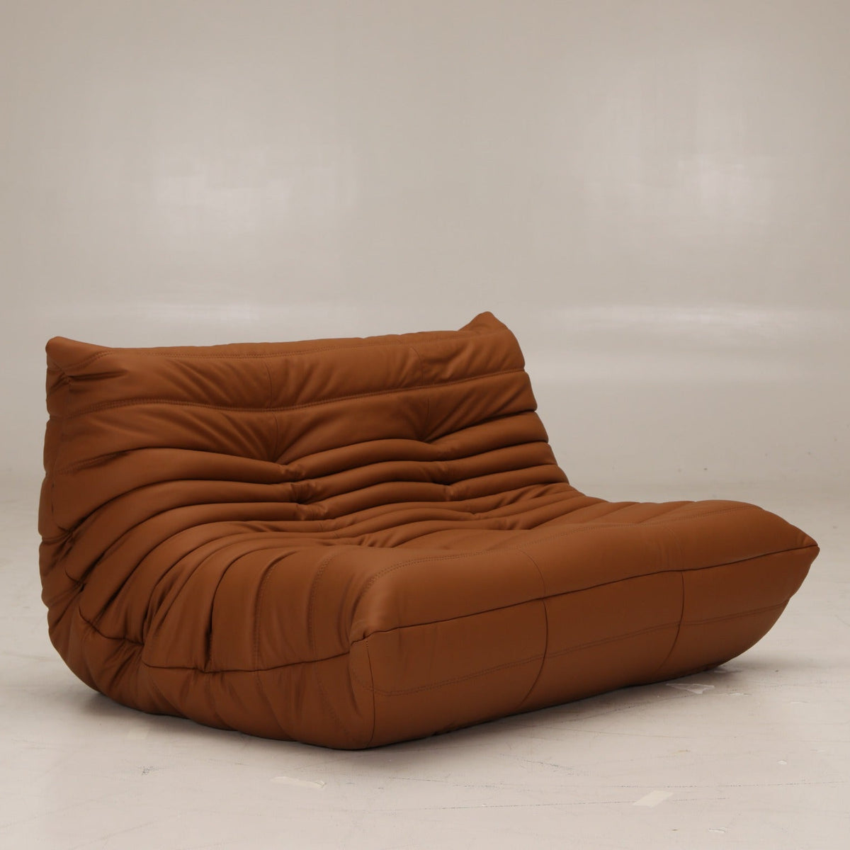 Faux Leather Upholstered 2 Seater Sofa