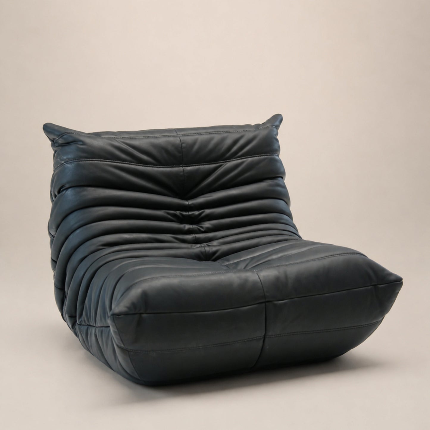 Faux Leather Upholstered Lounge Chair