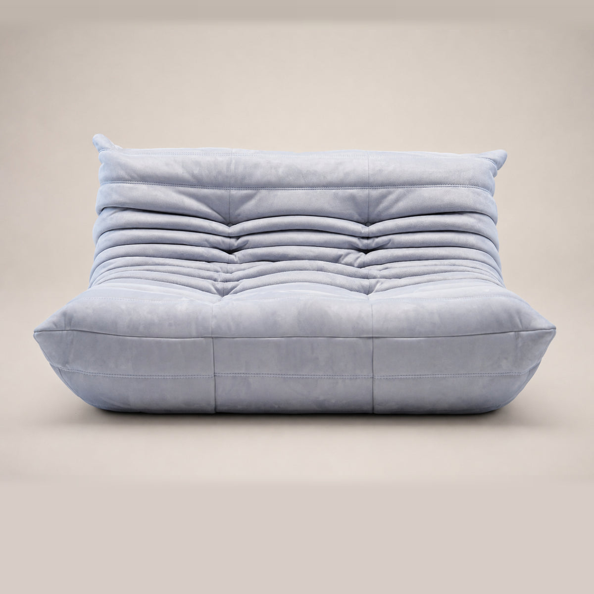 Faux Suede Upholstered 2 Seater Sofa