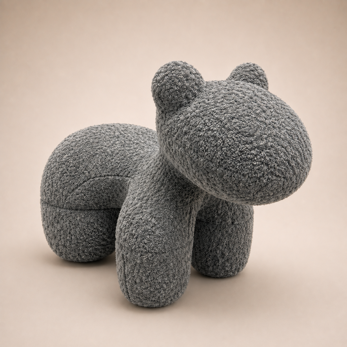 Sculptural Horse Stool