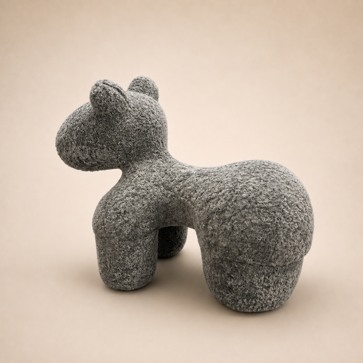 Sculptural Horse Stool